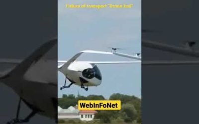 Drona Taxi | Futuristic technology of air transport #youtubeshorts #ytshorts #facts #viral