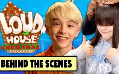 The IRL Loud House Christmas Movie: Behind The Scenes w/ Lincoln Loud (Compilation) | The Loud House