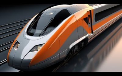 Modern High-Speed Train, Bullet-Train, Maglev Train Design Concepts for Railway Organizations