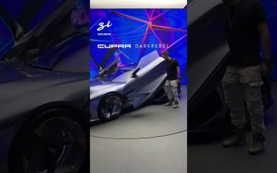 The CUPRA DarkRebel and its ultra futuristic interior is one of the craziest we’ve ever seen!