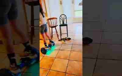 Hoverboard thru my House!