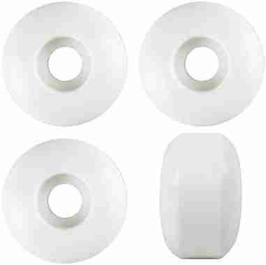52mm Skateboard Wheels Hardness 95A Polyurethane Trick Skating Wheel Free 608 Bearings and Spacers Set of 4