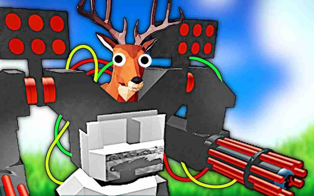 Unlocking the SECRET MECH SUIT And DESTROYING The World In DEEEER Simulator (Deer Sim)