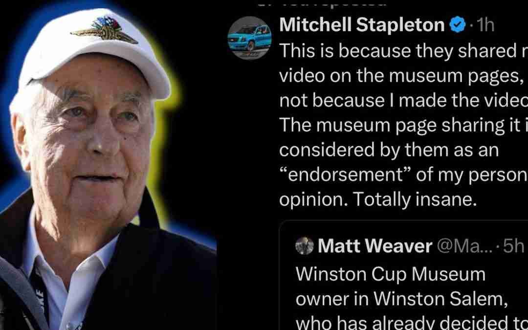 Penske and Hamlin See Hybrid Not EV as Future of NASCAR  Stapleton WinCup Update