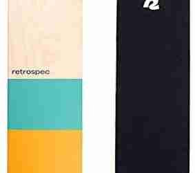 Retrospec Rift Drop-Through Longboard Skateboard Complete, Canadian Maple Wood Cruiser w/Drop-Through Trucks for Commuting, Cruising, Carving & Downhill Riding