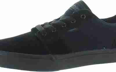 Etnies Mens Barge Skate Skate Sneakers Shoes Casual – Black – Size 9.5 M