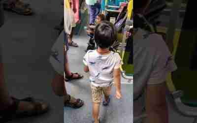 Singapore bus public transport (సింగపూర్ లో బస్ జర్ని)#public #shorts #ytshort #short