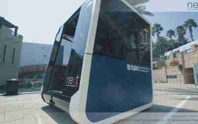 NEXT Future Transportation – Full Scale Working Modular Prototypes Testing in Dubai
