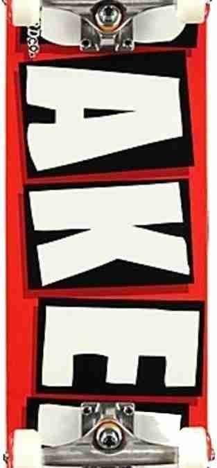 Baker Skateboard Factory Assembled Complete Logo Red/White 8.0″