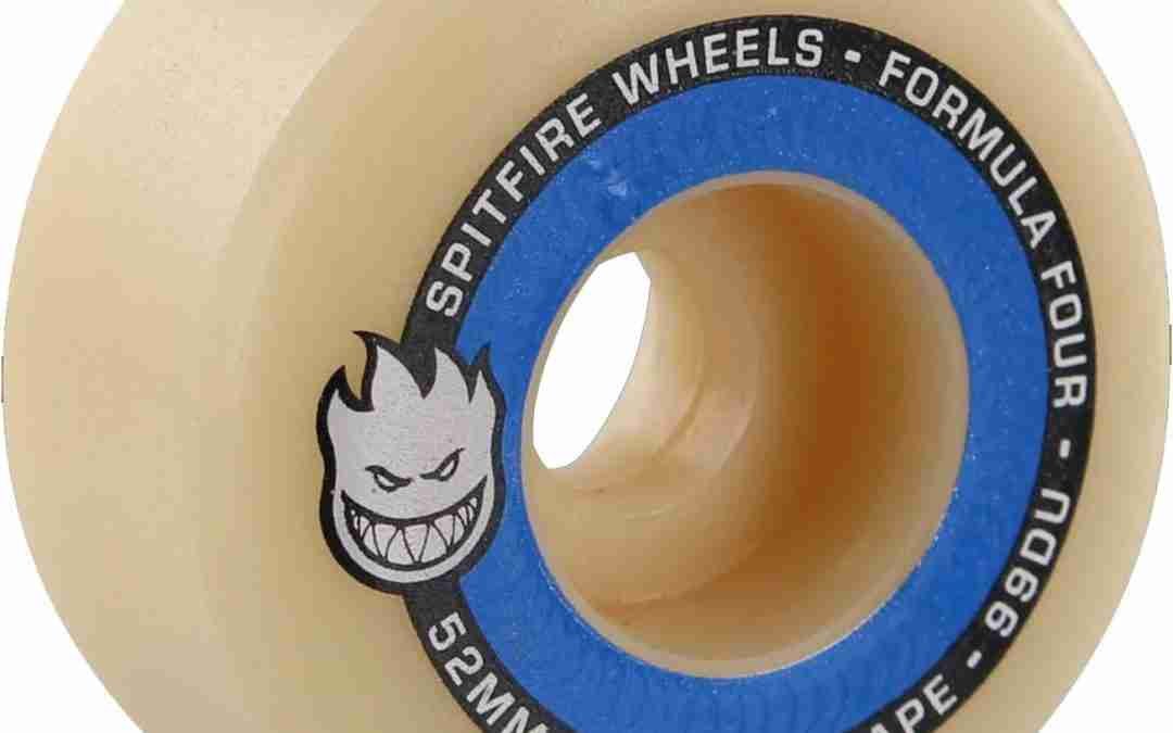 Spitfire Skateboard Wheels 52mm 99a Bighead 2 Black/RED