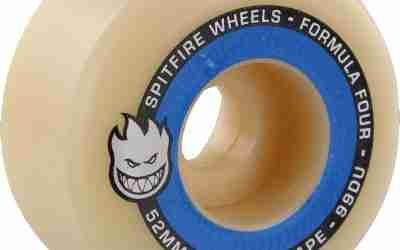 Spitfire Skateboard Wheels 52mm 99a Bighead 2 Black/RED