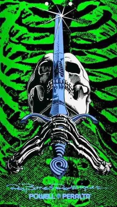 Powell Peralta Skull and Sword Skateboard Decks