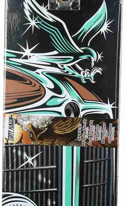 Tony Hawk 31″ Skateboard – Signature Series 3 Skateboard with Pro Trucks, Full Grip Tape, 9-Ply Maple Deck, Ideal for All Experience Levels