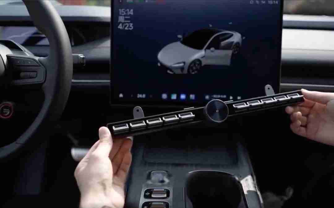 Hate Touchscreens? See How This EV Lets You Add Buttons