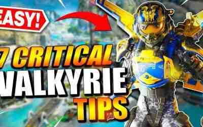 The Only 7 VALKYRIE TIPS YOU NEED For Apex Legends!