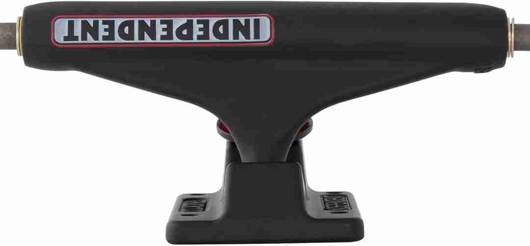 INDEPENDENT TRUCK COMPANY Skateboard Truck Stage II Bar Skate Truck Flat Black, Set of 2