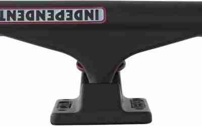 INDEPENDENT TRUCK COMPANY Skateboard Truck Stage II Bar Skate Truck Flat Black, Set of 2