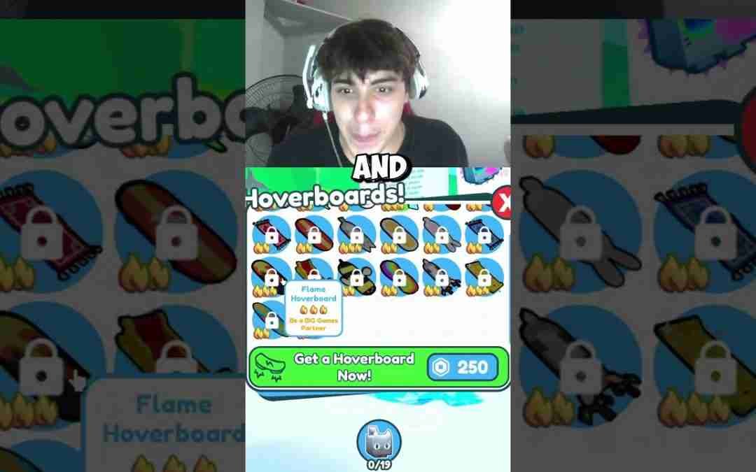How to EASILY get partner hoverboard in pet simulator x!