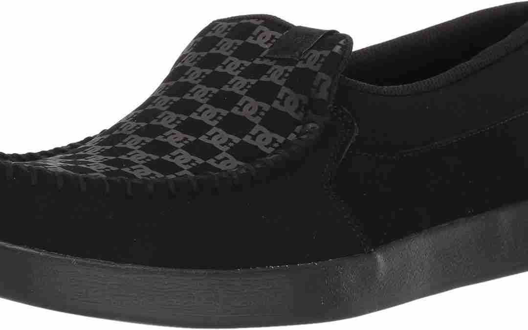 DC Men’s Villain Slip On Low Top Slipper Casual Sneaker Shoe