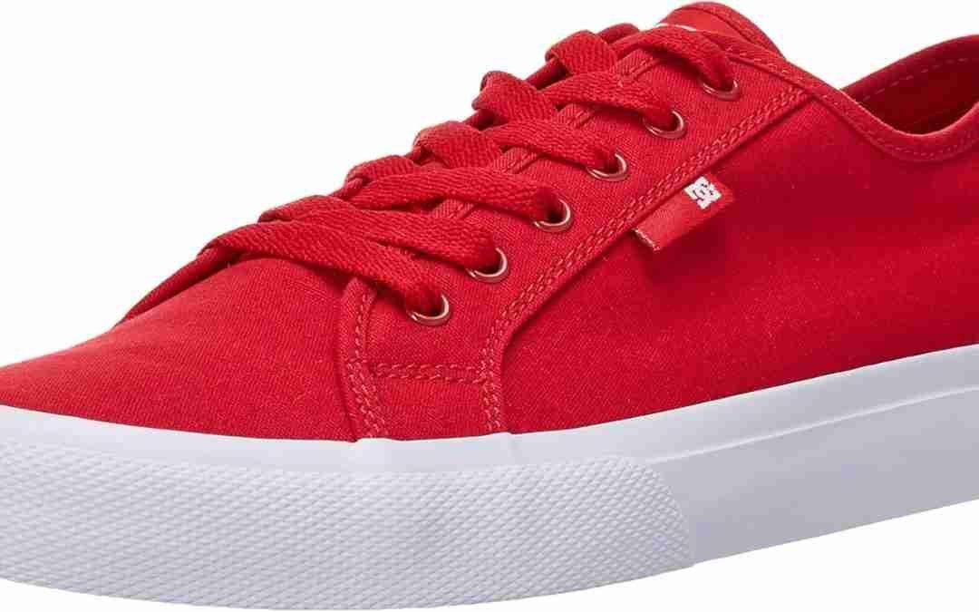 DC Men’s Manual Low Top Vegan Friendly Casual Skate Shoe