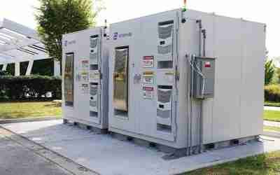 Nissan Leaf batteries get second life at automaker’s headquarters