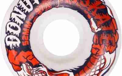 52mm – 97a Dragon Skateboard Wheels for Tricks, Skateparks, Street Skating, Cruising, Wear Resistant, Set of 4