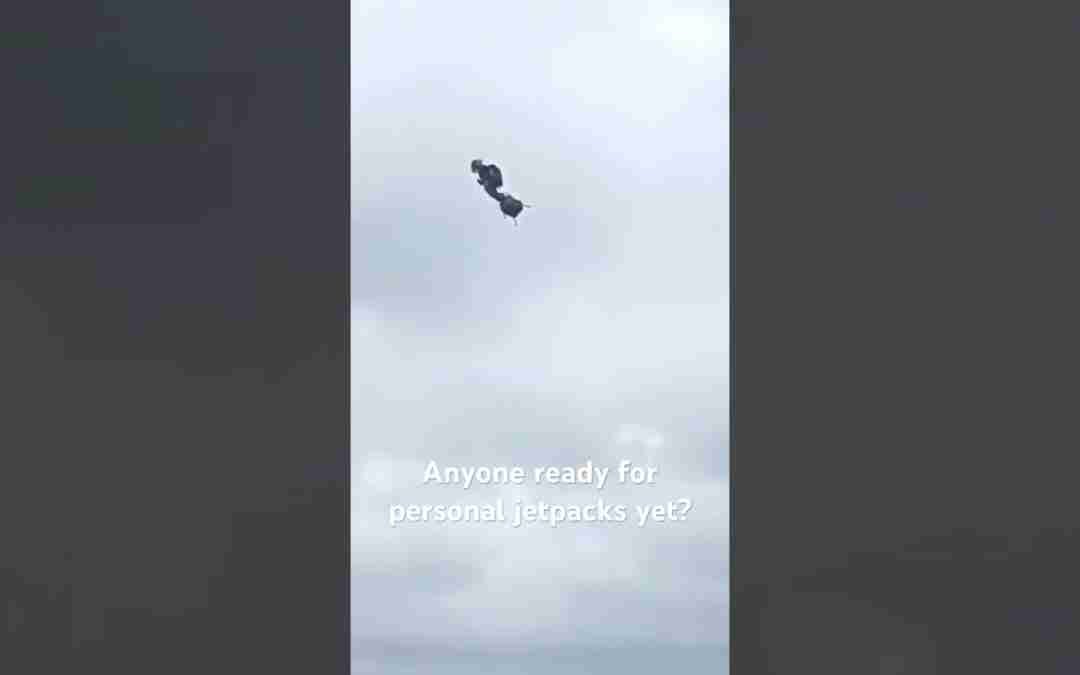 Anyone ready for personal jetpacks yet? #flying #aviation