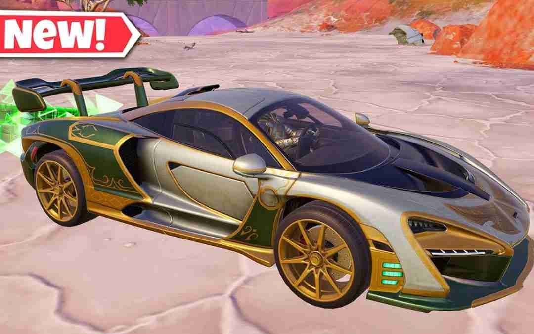 NEW MARVEL MCLAREN Bundle Gameplay In Fortnite! (Mclaren Senna)