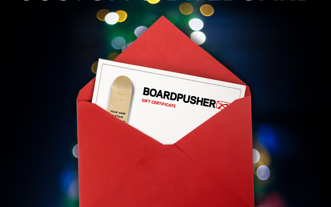 Custom Skateboard Gift Certificates