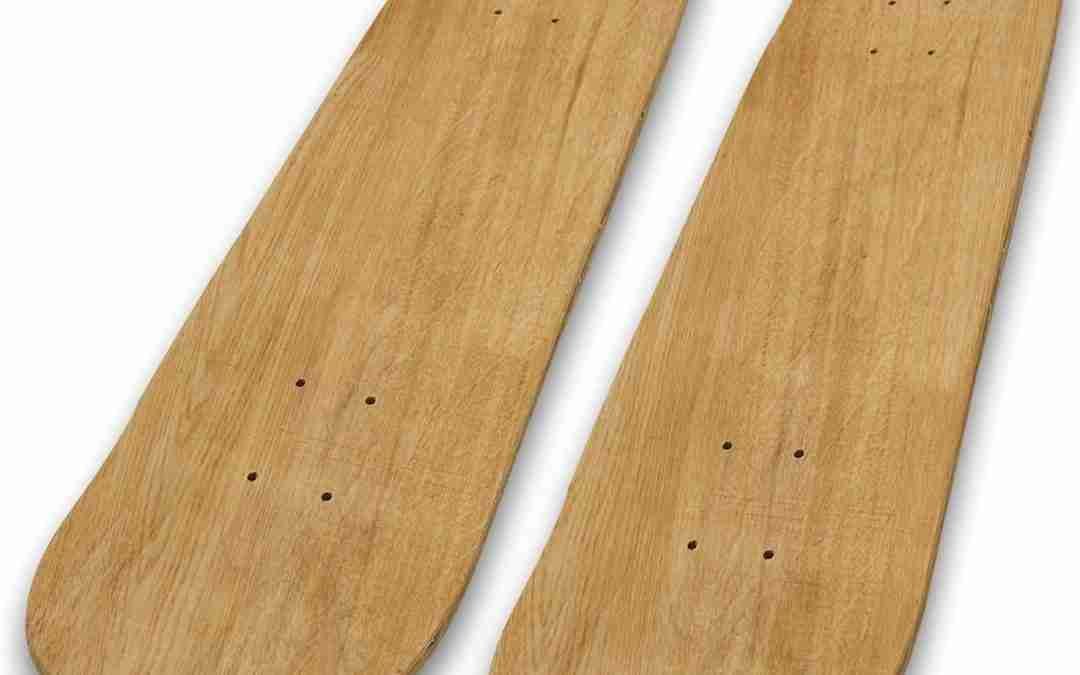 Beipoo 31″x 8″ Blank Skateboard Decks,Natural,7-Layer Maple Double Tail Skateboard with Free Grip Tape and Sandpaper,Great for Replacement and Art Painting