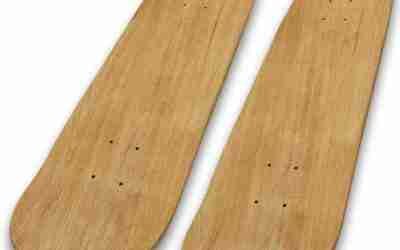 Beipoo 31″x 8″ Blank Skateboard Decks,Natural,7-Layer Maple Double Tail Skateboard with Free Grip Tape and Sandpaper,Great for Replacement and Art Painting