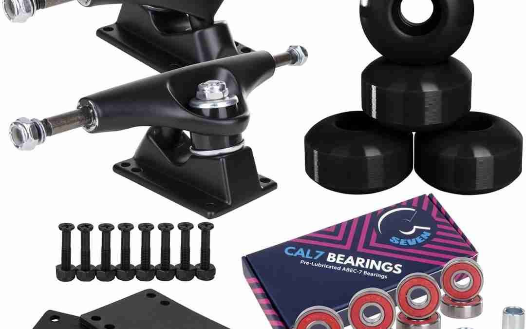 Cal 7 129mm Trucks with Wheels, Bearings, Hardware