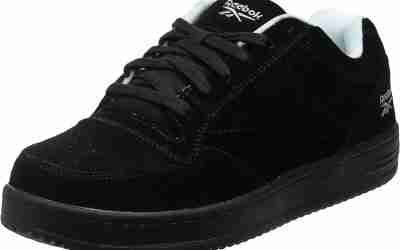 Reebok Work Men’s RB1910 Skateboard Work Shoe Black RB1920 Soyay Safety Toe