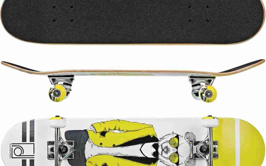 Roller Derby Deluxe Series Complete Skateboard for Beginners, Kids, Teens and Adults