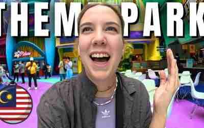 Genting Highlands SHOCKED US 🇲🇾 (A WILD Malaysian Theme Park)