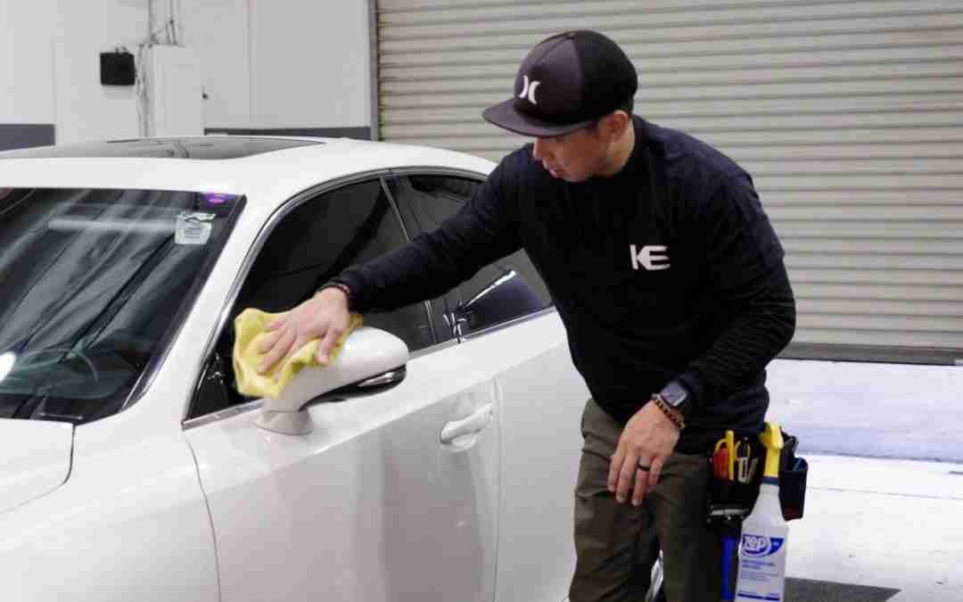 How to Clean Tinted Windows