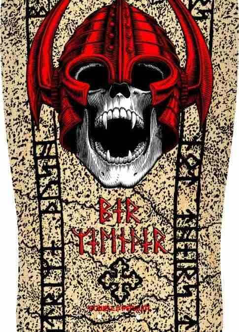 Powell Peralta Welinder Classic Natural Reissue Skateboard Deck – (9.62″ x 29.75″)