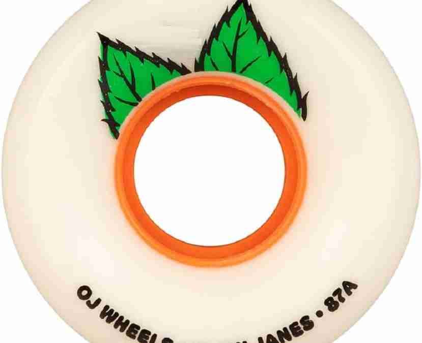 OJ Skateboard Wheels Plain Jain Keyframe 87a Skateboard Wheels -Set of 4 Wheels