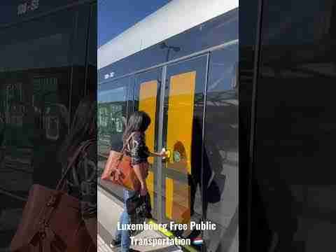 Free Public Transportation in Luxembourg
