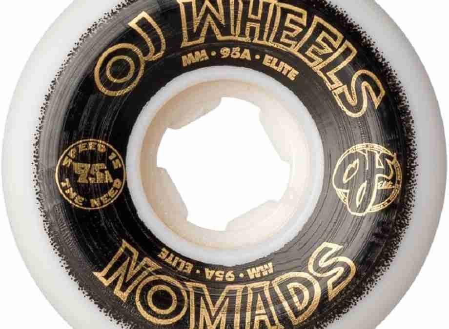 OJ Skateboard Wheels Elite Nomads 95a Skateboard Wheels – Set of 4 Wheels