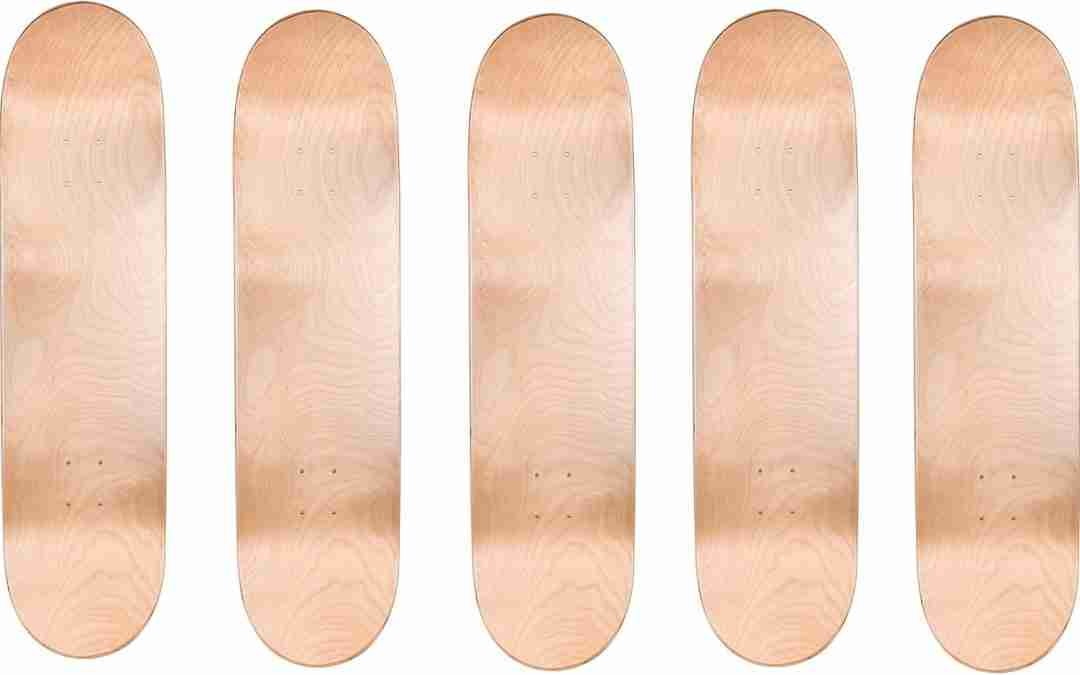 Cal 7 Blank Skateboard Decks, Set of 5