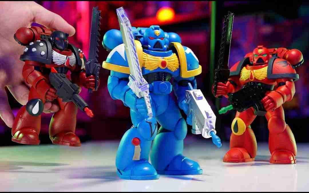 Space Marine Retro Action Figures!? – Creating the 90's Warhammer Toyline that Never was.