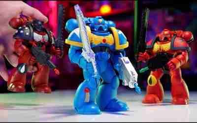 Space Marine Retro Action Figures!? – Creating the 90's Warhammer Toyline that Never was.