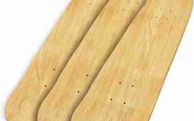 Beipoo 31″x 8″ Blank Skateboard Decks,Natural,7-Layer Maple Double Tail Skateboard with Free Grip Tape and Sandpaper,Great for Replacement and Art Painting