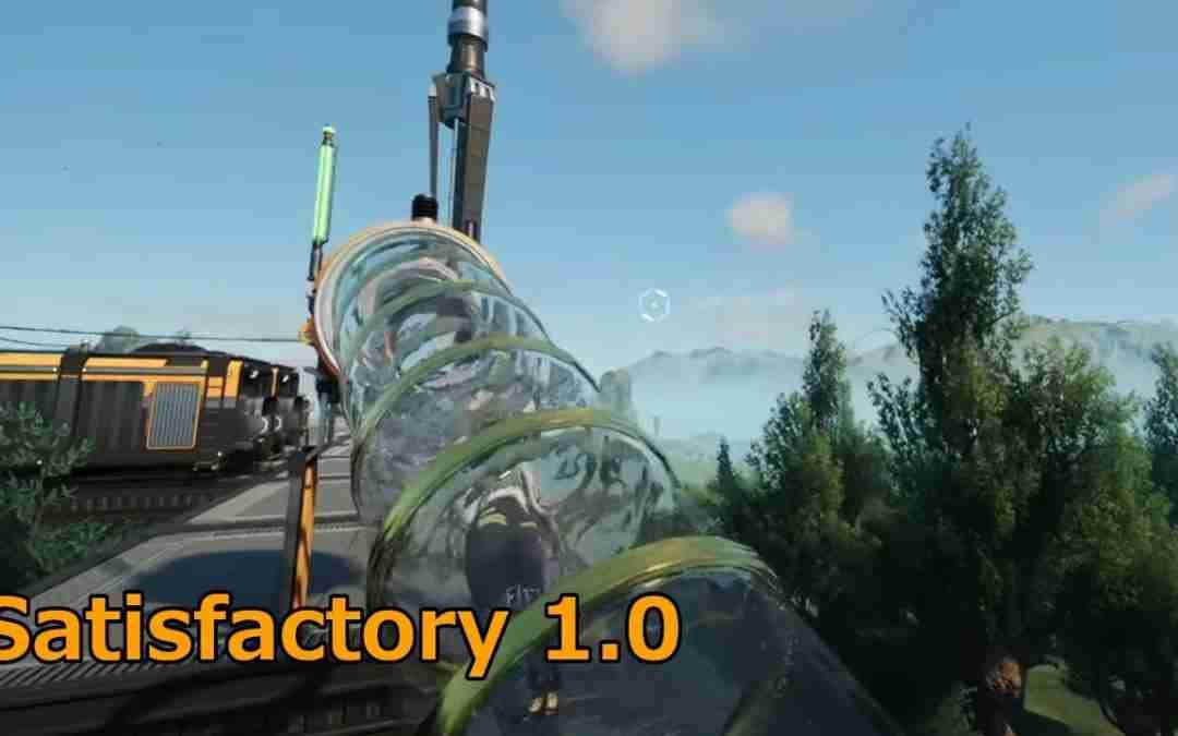 Lets finish and tweak the Monorail – Satisfactory Ep11