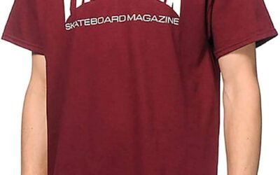 Thrasher Skateboard Magazine Men’s S/S T-Shirt Skate Mag Skate Shirt