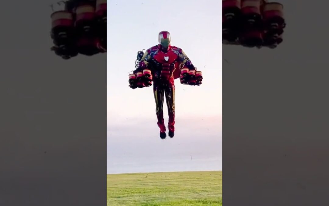 Would you like to fly with a jetpack like that? 🔥 #tech #techgadgets #part2 #equipment #future