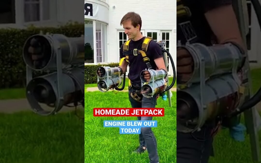 JetPack Engine Stopped! Discovering flight problems today #shorts