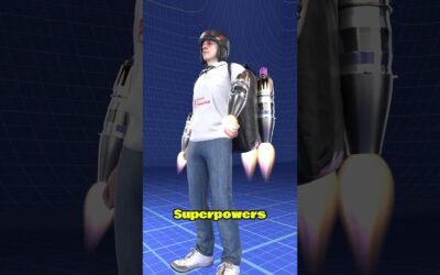 What Happens If You Attach Jet Engines to Your Body? | Human Jet Concept