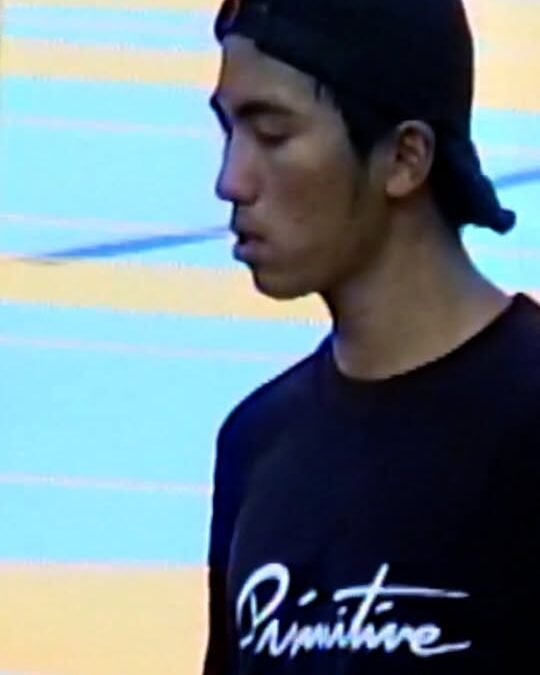 “You mean to tell me if you could skate like them you wouldn’t be smiling too?” …